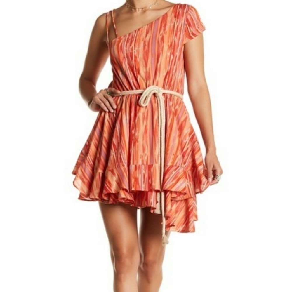 Free People Heart Shaped Face Dress - Rope Tie- XS